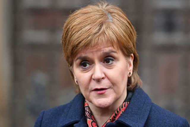 Scotland's First Minister Nicola Sturgeon. Picture: Dominic Lipinski/PA Wire