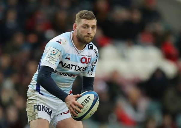 Finn Russell is a doubt for Scotland's match with France after being forced off with an HIA during a Racing 92 match. Picture: Getty Images