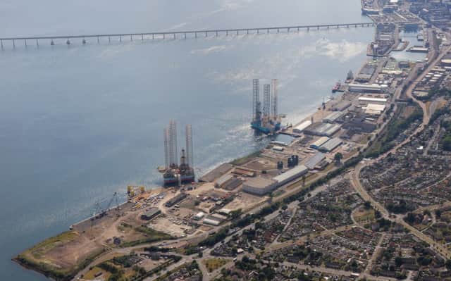 Two-acre site at Port of Dundee to be up and running early next year. Picture: Contributed