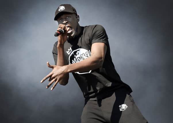 Grime artist Stormzy is on the TRNSMT festival bill. Picture: Getty