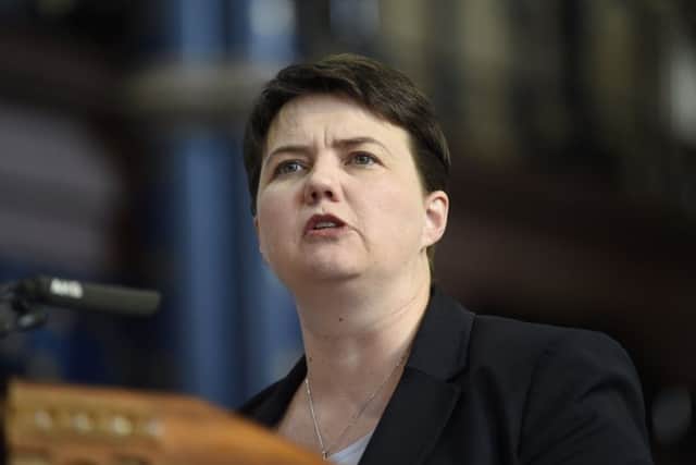 Scottish Conservatives like Ruth Davidson have little in common with Boris Johnson and Jacob Rees-Mogg. (Picture: John Devlin)