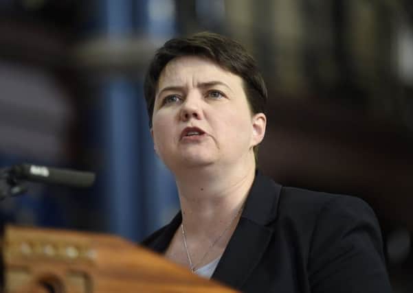 Ruth Davidson has broken with Tory orthodoxy before and may need to do so again to become Scotland's first Conservative First Minister Picture: John Devlin