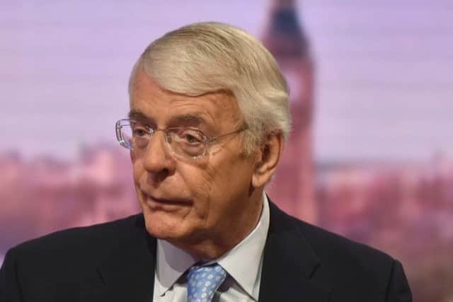 John Major said 'sentiment and emotion is a potent mix'. Picture: BBC