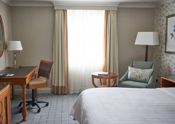 208 bedrooms at the Dalmahoy will be refurbished as part of the modernisation project. Picture: Contributed