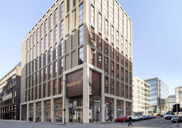 The 300-bed Madron hotel is expected to create up to 100 jobs for Glasgow. Picture: Contributed
