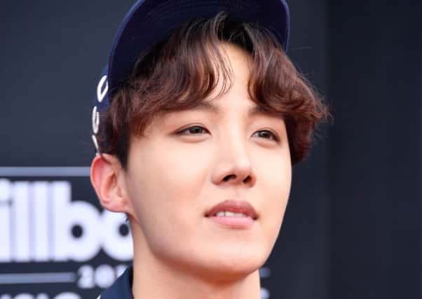 South Korean rapper J-Hope, from boy band BTS, asked fans for donations to charity instead of gift for his 25th birthday. Picture: Frazer Harrison/Getty Images