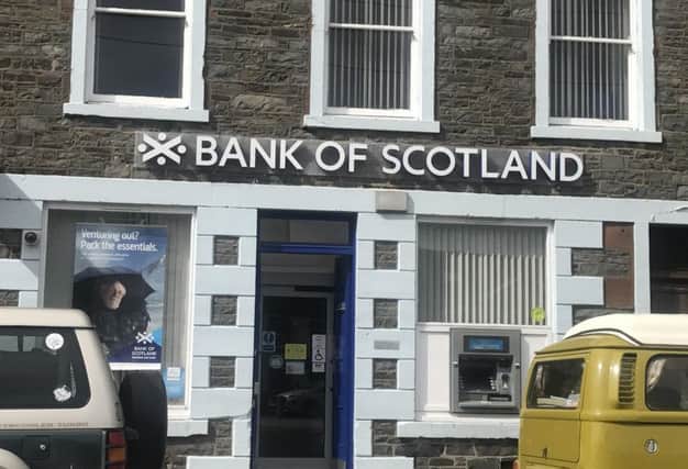The group has been restructuring its Bank of Scotland network which has seen several branches closed. Picture: Louise Kerr