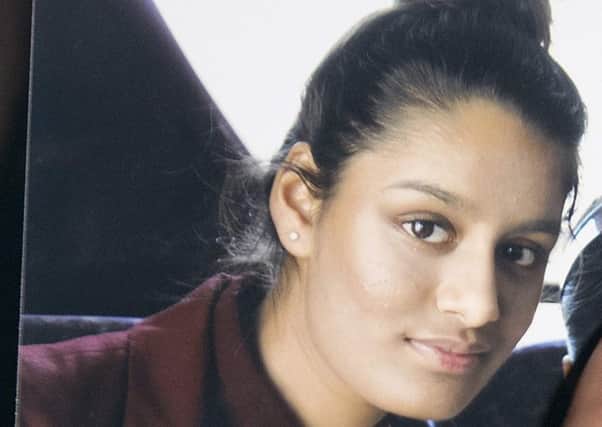 British girl Shamima Begum. (Photo by LAURA LEAN / POOL / AFP)LAURA LEAN/AFP/Getty Images
