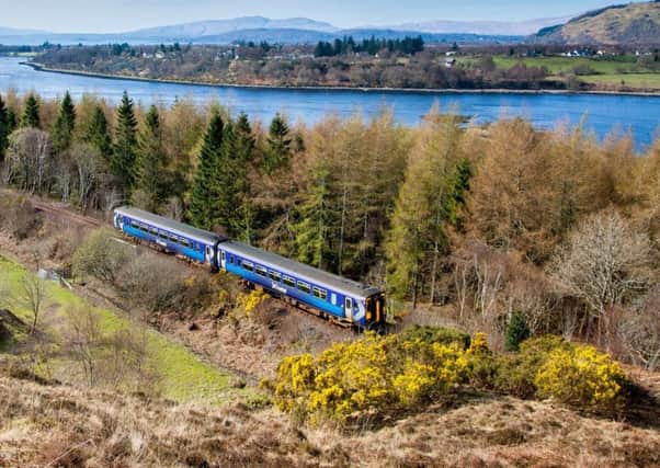 Arthur Cowie said the overhaul by ScotRail made it harder for passengers with mobility problems to board and manoeuvre their wheelchairs on the Glasgow to Oban and Mallaig route. Picture: ScotRail/Dennis Hardley