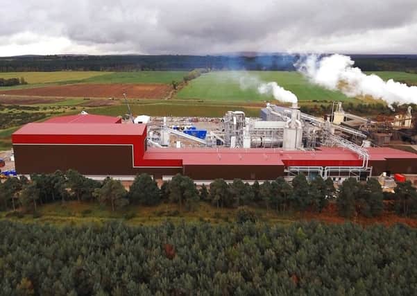 Norbord's latest investment will fund a second wood room, a heat plant and a dryer at its production mill in Morayhill. Picture: Contributed