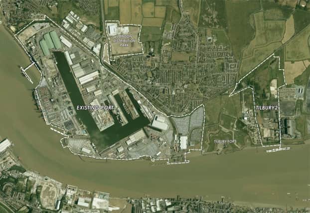 Tilbury2 is set to be built on a site in Thurrock covering in excess of 150 acres. Picture: Contributed