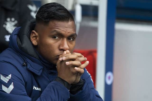 Do Rangers rely too much on Alfredo Morelos. Picture: SNS/Alan Harvey