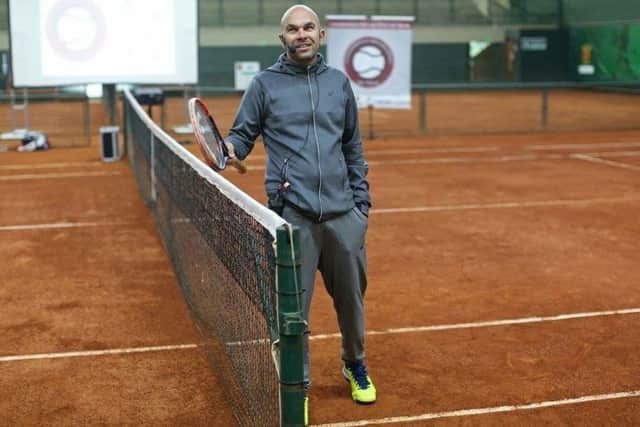 Brazilian Leonardo Azevedo will be head coach at the tennis academy at the University of Stirling which opens in August.
Picture: Jeff Holmes
