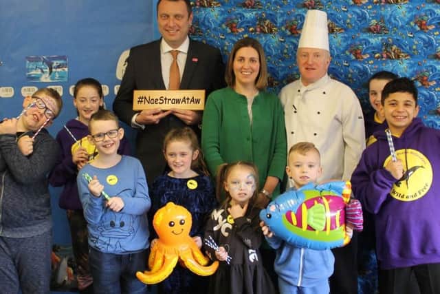 Children at Glasgow's Sunnyside Primary have received widespread acclaim for the campaign to tackle plastic pollution. Picture: Glasgow City Council/PA Wire