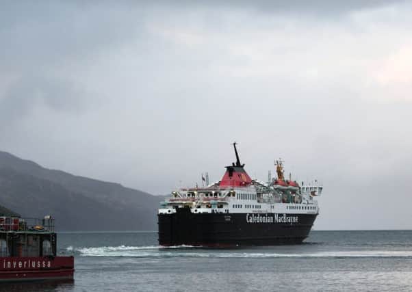 The lifeline ferry. Picture: John Devlin.