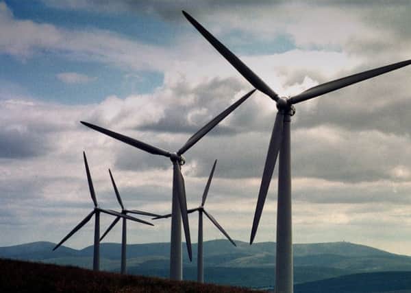 Hagshaw Hill in Lanarkshire became Scotlands first windfarm in 1996 (Picture: Allan Milligan)