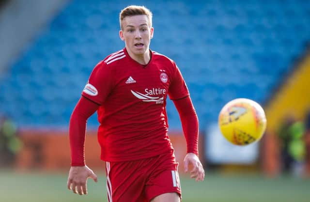 Lewis Ferguson has signed a new deal with Aberdeen. Picture: SNS/Ross Parker