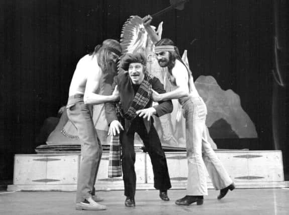In the 7:84 theatre company's The Cheviot, the Stag and the Black, Black Oil in 1973. The National Theatre of Scotland will stage it again in May.