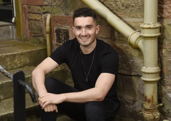 Former Hibs winger Alex Harris back home in Edinburgh this week. Picture: Greg Macvean
