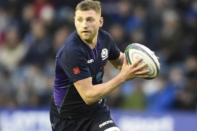 Finn Russell will miss Scotland's game this weekend. Picture: PA