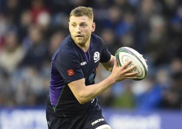 England will fear the passing ability of Finn Russell. Picture: PA