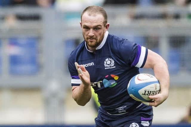 Nick Grigg in action for Scotland. Picture: Gary Hutchison/SNS