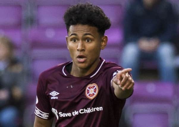 Demetri Mitchell is in his second loan spell with Hearts