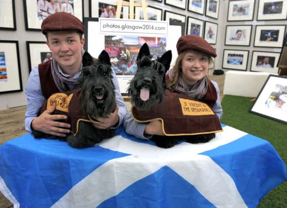 Scotties were among the surprise stars of the opening ceremony of the Glasgow 2014 Commonwealth Games. Picture: John Devlin