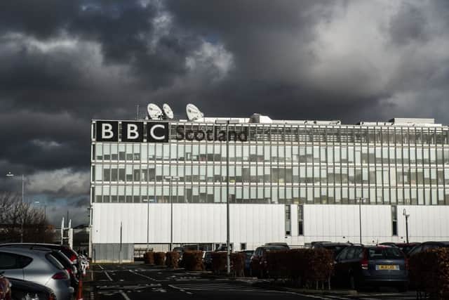 BBC Scotland headquarters at Pacfic Quay. Glasgow