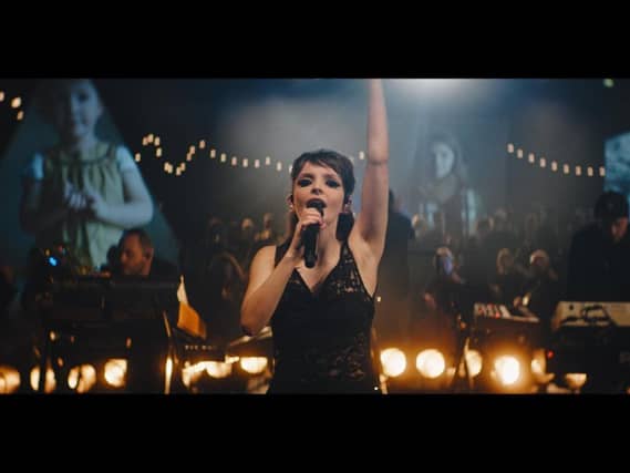 Lauren Mayberry will be the first face and voice to appear on the new BBC Scotland channel when it launches on Sunday.