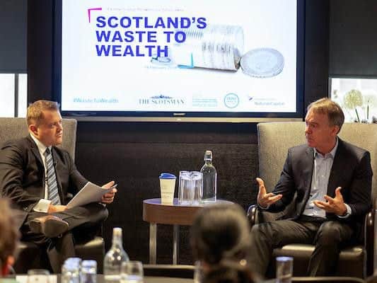 Jeremy Darroch, chairman of BITC and chief executive of Sky (right) . Picture: Malcolm McCurrach | New Wave Images UK