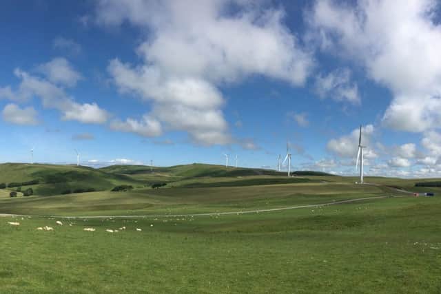 The initiative is to help people own a stake in the Assel Valley wind farm near Girvan in Ayrshire. Picture: contributed.