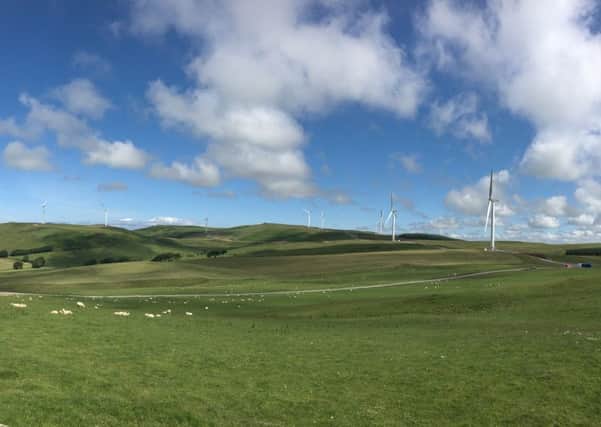 The initiative is to help people own a stake in the Assel Valley wind farm near Girvan in Ayrshire. Picture: contributed.