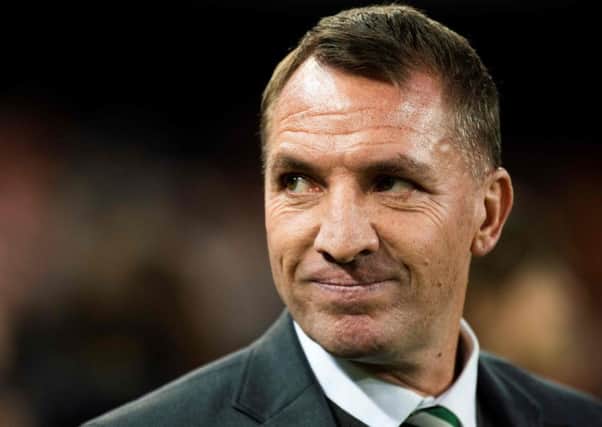 Celtic manager Brendan Rodgers. Picture: Jose Jordan/AFP/Getty
