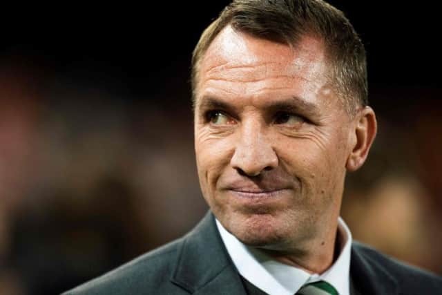 Celtic manager Brendan Rodgers. Picture: Jose Jordan/AFP/Getty