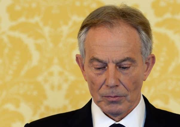 Tony Blair claimed Labour had abandoned the middle ground to the Conservatives in Scotland (Picture: Stefan Rousseau/PA Wire)