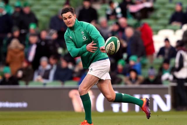 Ireland's Johnny Sexton. Pic: Brian Lawless/PA Wire.
