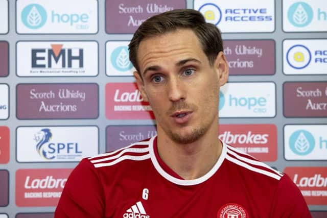 Hamilton's Matt Kilgallon. Pic: SNS/Craig Williamson