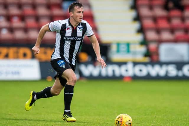 Louis Longridge in action for Dunfermline. Pic: SNS/Ross Parker
