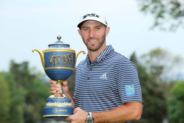 Dustin Johnson claimed his sixth World Golf Championship with a five-shot success in Mexico City. Picture: Getty Images
