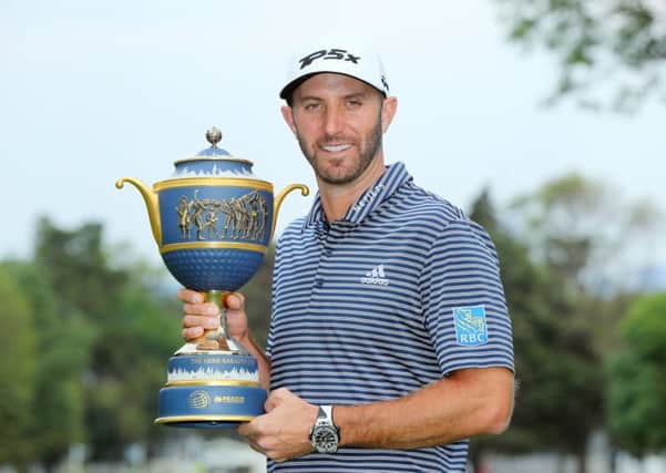 Dustin Johnson claimed his sixth World Golf Championship with a five-shot success in Mexico City. Picture: Getty Images