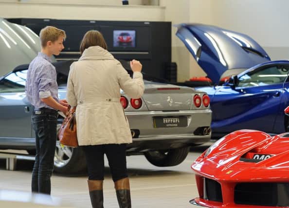 Dealers will be inviting students from selected local schools in their area to visit the workshop. Picture: Ferrari SpA