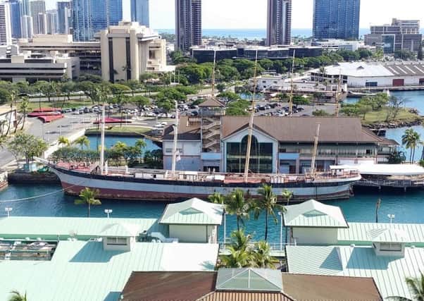 The Falls of Clyde ship is currently moored in Hawaii. Picture: SWNS