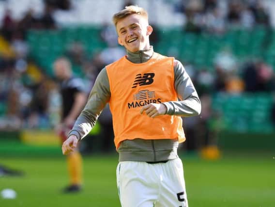 Ewan Henderson picked up the man of the match award after Celtic's 4-1 win over Motherwell.