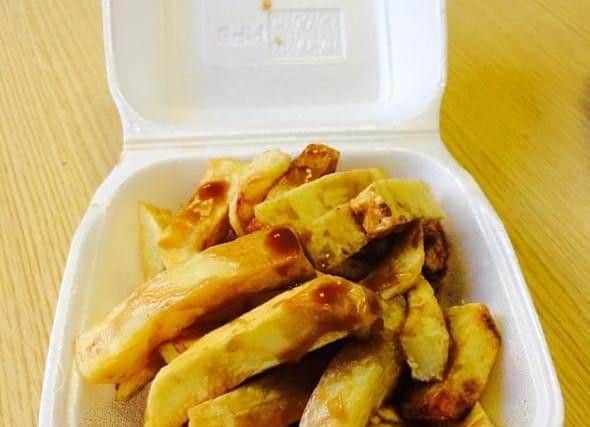 Particular to the Edinburgh and the east coast, salt and sauce refers to a mixture of malt vinegar and brown sauce, which is sprinkled on chips at your local chippy.