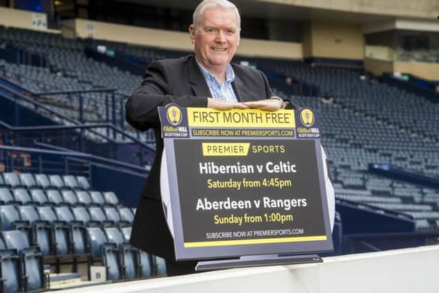 Roy Aitken previews this weekend's Scottish Cup ties live on Premier Sports. Picture: Bill Murray/SNS