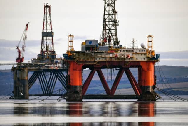 Oil rigs in the Cromarty Firth (stock image). (Photo by Jeff J Mitchell/Getty Images)