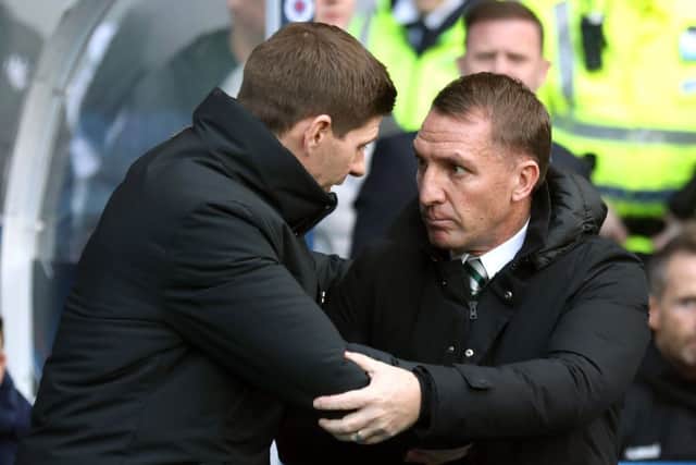 Rangers boss Steven Gerrard believes the lure of the Premier League was too much for Brendan Rodgers to turn down. Picture: PA