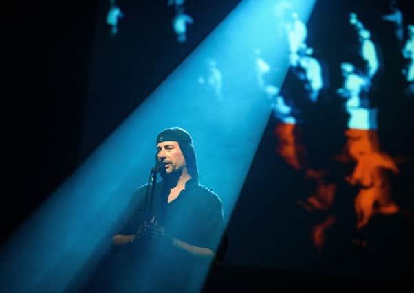 Milan Fras of Laibach PIC: Jure Makovec/AFP/Getty Images)