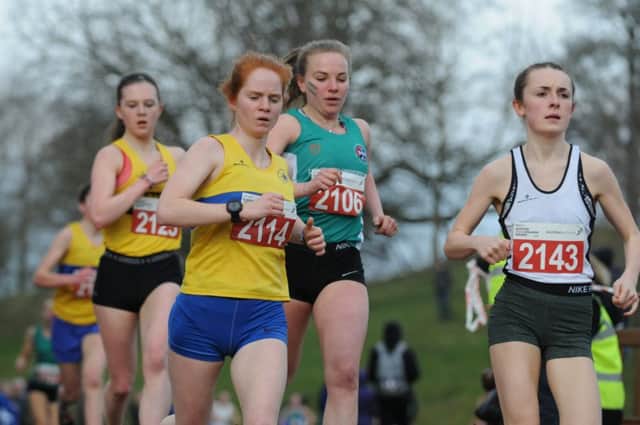 Women take part in a Scottish running event. Picture: Alan Murray